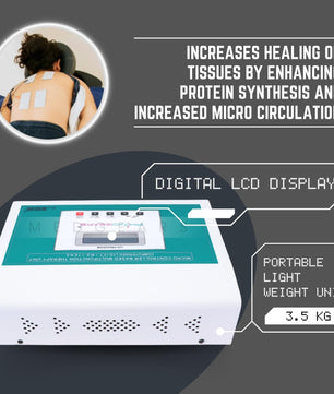 Physiogears physio solutions White Electro Therapy Combination Therapy (Ift+Ms+Tens) (Self Adhesive Pad)
