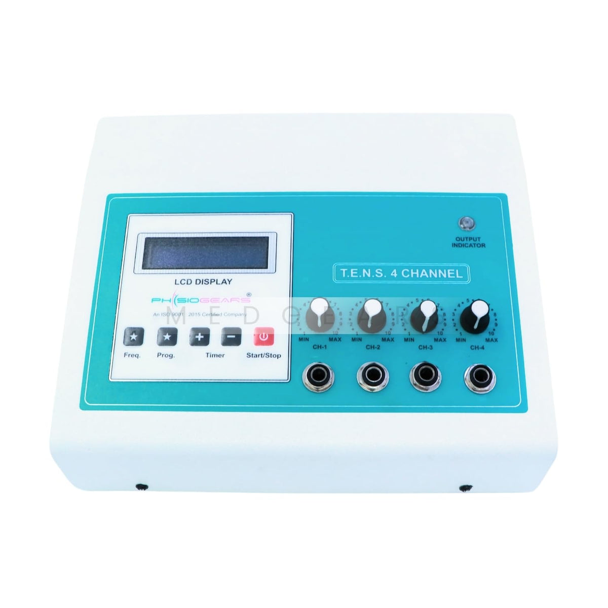 Physiogears Electro Therapy Tens 4 Channel LCD Model (Tens electrode)