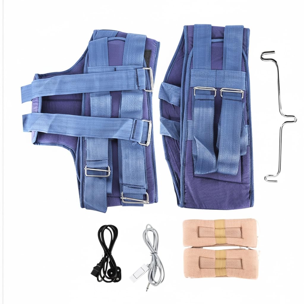 PHYSIOTREX® Digital Traction Unit for Cervical & Lumbar Therapy – Advanced Solid-State Traction Machine | Adjustable Hold & Rest Times | Static & Intermittent Modes | Traction Force Up to 45kg | Built-In Patient Safety Features