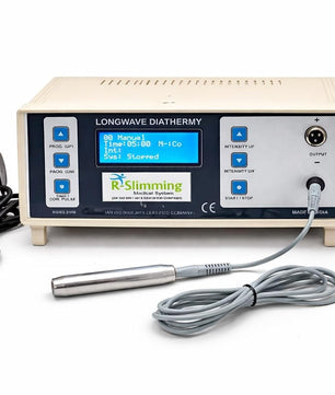 Longwave Diathermy Medical System, Professional Physiotherapy Equipment, LCD Display, Manual Mode