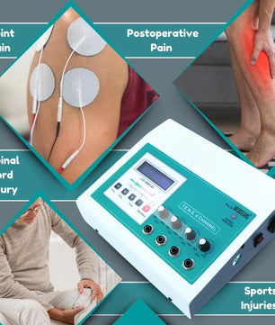 Physiogears Electro Therapy Tens 4 Channel LCD Model (Tens electrode)