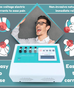 Physiogears Electro Therapy Tens 4 Channel LCD Model (Tens electrode)