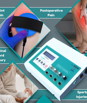Physiogears Electro Therapy Tens 4 Channel LCD Model (Tens electrode)