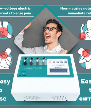 Physiogears Electro Therapy Tens 4 Channel LCD Model (Tens electrode)