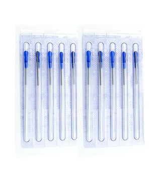 PhysioZool Acupuncture Dry Needles Sterile Disposable with Guide Tube Physiotherapy Trigger Point Needles