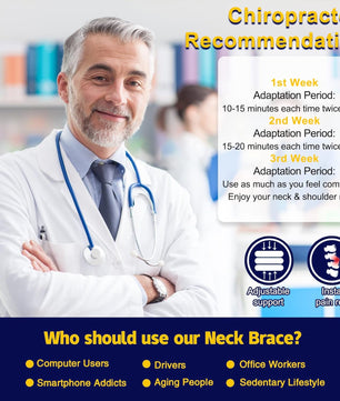 PhysioZool Cervical Neck Traction Device, Neck Stretcher, Neck Traction Device for Neck Pain Relief, Cervical Neck Traction Device, Inflatable Neck Brace & Neck Decompression (Blue) Seller Assistant:  Fetching data...
