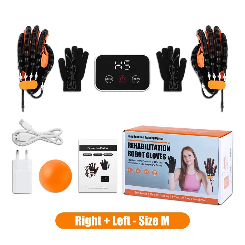 Rehabilitation Robot Glove Hand Exerciser Finger Training Gloves Stroke Hemiplegia Devices Hand Rehabilitation Trainer Rehab