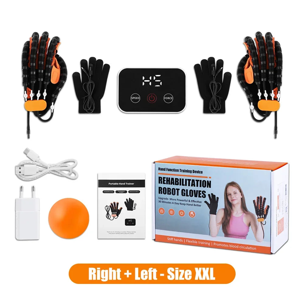 Rehabilitation Robot Glove Hand Exerciser Finger Training Gloves Stroke Hemiplegia Devices Hand Rehabilitation Trainer Rehab