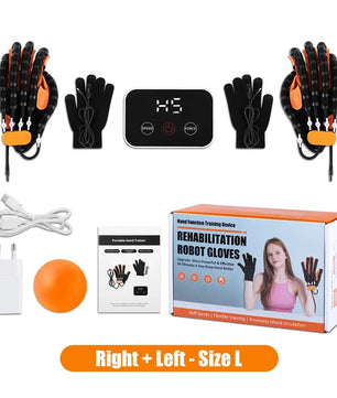 Rehabilitation Robot Glove Hand Exerciser Finger Training Gloves Stroke Hemiplegia Devices Hand Rehabilitation Trainer Rehab
